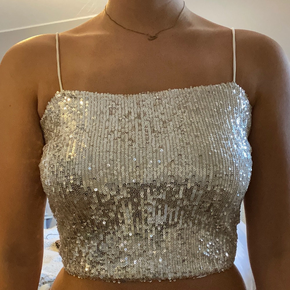 Fashion Nova Sequin Top